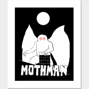 MOTHMAN Posters and Art